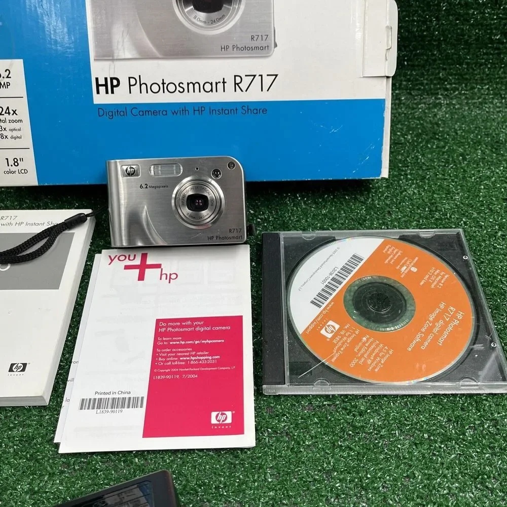 HP PhotoSmart R707 5.1MP Digital Camera With HP Instant Share For‎ Parts